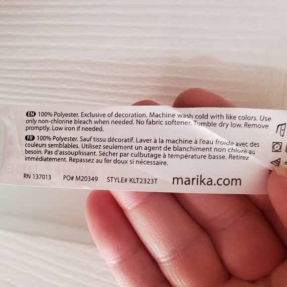 NWT Marika Tank in Fair Aqua size Small - Picture 6 of 7